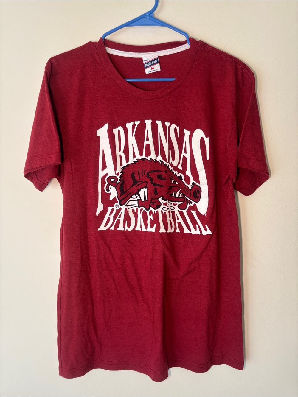 Arkansas Razorbacks Basketball Short-Sleeve Tee - Crimson